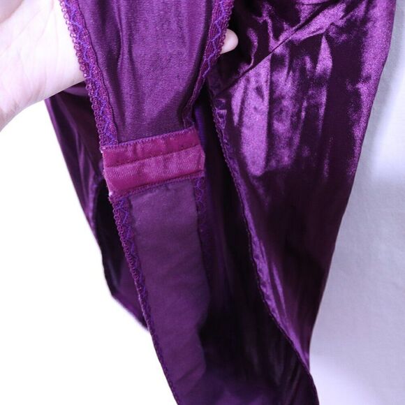Vintage | 1980's Satin Bodysuit Large - Picture 8 of 9